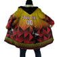 Uganda Basketball Custom Cloak Come On Silverbacks African Pattern
