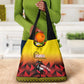 Afro Basketball Custom Uganda Grocery Bag Come On Silverbacks African Pattern - African Pride