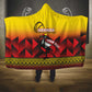 Afro Basketball Custom Uganda Hooded Blanket Come On Silverbacks African Pattern - African Pride