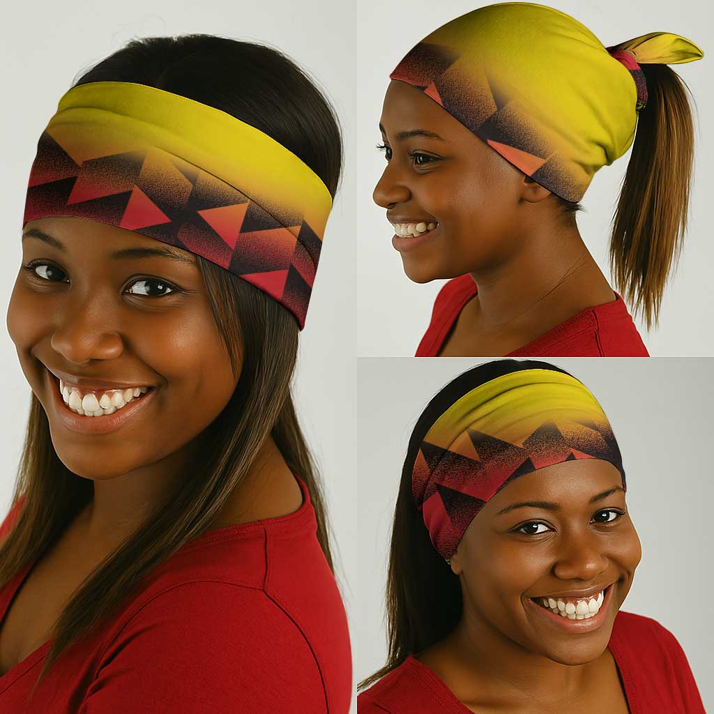 Afro Basketball Uganda Neck Gaiter Come On Silverbacks African Pattern - African Pride