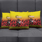Uganda Basketball Custom Pillow Cover Come On Silverbacks African Pattern