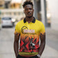 Afro Basketball Custom Uganda Polo Shirt Come On Silverbacks African Pattern - African Pride