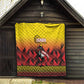 Afro Basketball Custom Uganda Quilt Come On Silverbacks African Pattern - African Pride