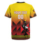 Afro Basketball Custom Uganda Rugby Jersey Come On Silverbacks African Pattern - African Pride