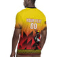 Afro Basketball Custom Uganda Rugby Jersey Come On Silverbacks African Pattern - African Pride