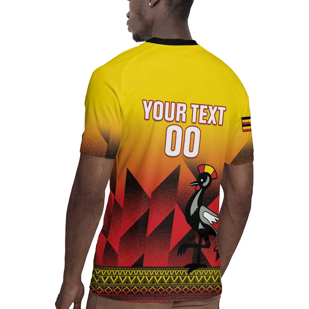 Afro Basketball Custom Uganda Rugby Jersey Come On Silverbacks African Pattern - African Pride