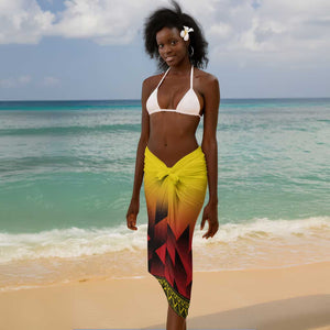 Afro Basketball Custom Uganda Sarong Come On Silverbacks African Pattern - African Pride