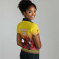 Afro Basketball Custom Uganda Women Polo Shirt Come On Silverbacks African Pattern - African Pride