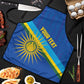 Rwanda Basketball Custom Apron Go Champions Imigongo Folk Pattern