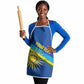 Rwanda Basketball Custom Apron Go Champions Imigongo Folk Pattern