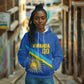 Afro Basketball Custom Rwanda Hoodie Go Champions Imigongo Folk Pattern - African Pride
