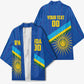 Rwanda Basketball Custom Kimono Go Champions Imigongo Folk Pattern