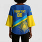 Rwanda Basketball Custom Kimono Sleeve Blouse Go Champions Imigongo Folk Pattern