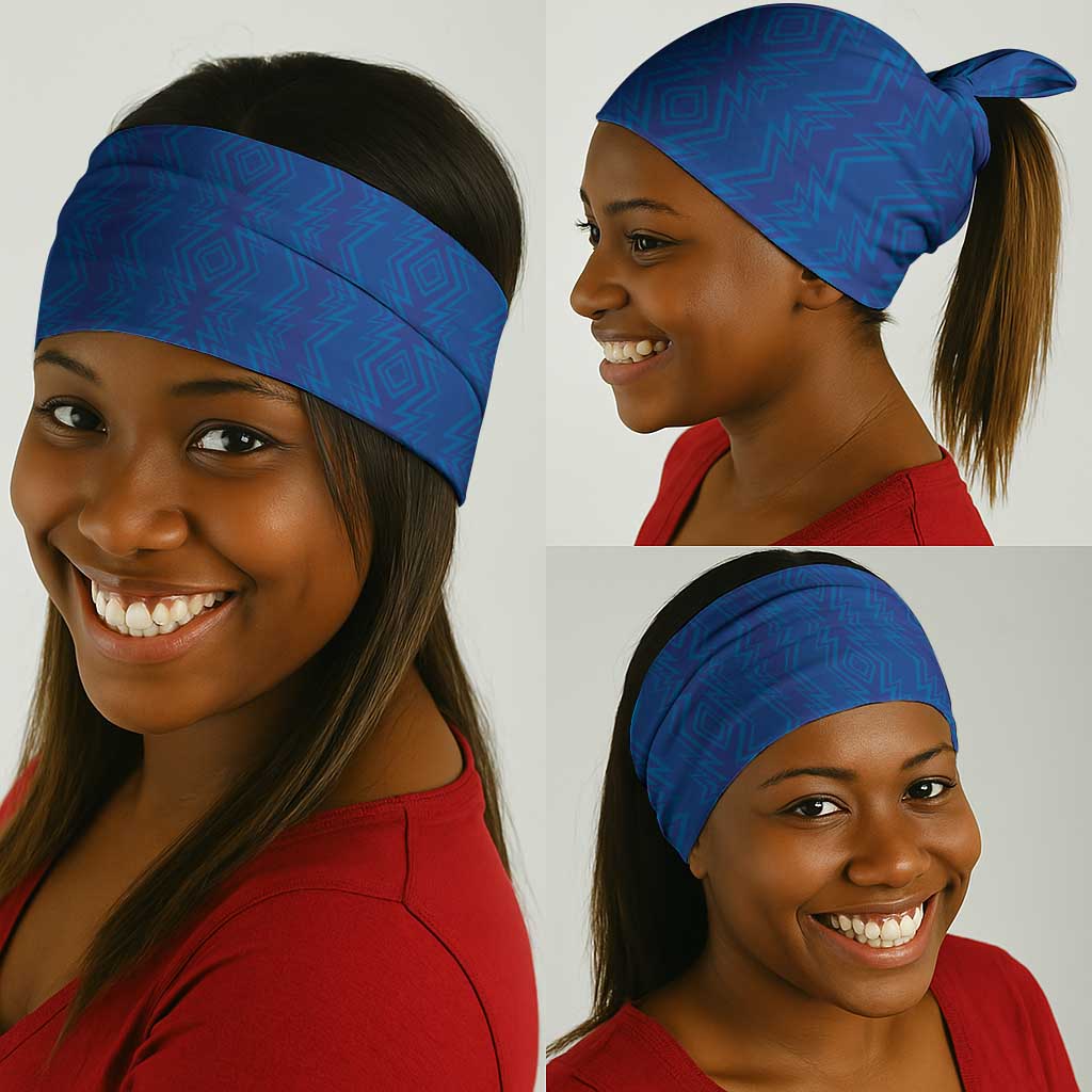 Afro Basketball Rwanda Neck Gaiter Go Champions Imigongo Folk Pattern - African Pride