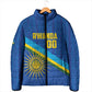 Rwanda Basketball Custom Padded Jacket Go Champions Imigongo Folk Pattern
