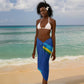 Afro Basketball Custom Rwanda Sarong Go Champions Imigongo Folk Pattern - African Pride