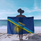 Afro Basketball Custom Rwanda Sarong Go Champions Imigongo Folk Pattern - African Pride