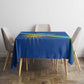 Afro Basketball Custom Rwanda Tablecloth Go Champions Imigongo Folk Pattern - African Pride