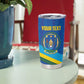 Afro Basketball Custom Rwanda Tumbler Cup Go Champions Imigongo Folk Pattern - African Pride