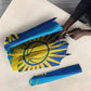 Rwanda Basketball Custom Umbrella Go Champions Imigongo Folk Pattern