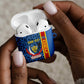 DR Congo Basketball Custom AirPods Case Come On Leopards Skin Pattern