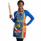 DR Congo Basketball Custom Apron Come On Leopards Skin Pattern