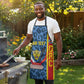 DR Congo Basketball Custom Apron Come On Leopards Skin Pattern