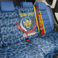 Afro Basketball Custom DR Congo Back Car Seat Cover Come On Leopards Skin Pattern - African Pride