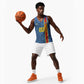 Afro Basketball Custom DR Congo Basketball Jersey Come On Leopards Skin Pattern - African Pride
