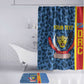 DR Congo Basketball Custom Bathroom Set Come On Leopards Skin Pattern