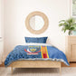 Afro Basketball Custom DR Congo Bedding Set Come On Leopards Skin Pattern - African Pride