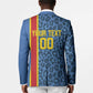 DR Congo Basketball Custom Blazer Come On Leopards Skin Pattern