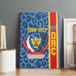 Afro Basketball Custom DR Congo Canvas Wall Art Come On Leopards Skin Pattern - African Pride