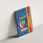 Afro Basketball Custom DR Congo Canvas Wall Art Come On Leopards Skin Pattern - African Pride