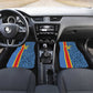 Afro Basketball Custom DR Congo Car Mats Come On Leopards Skin Pattern - African Pride