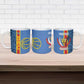 DR Congo Basketball Custom Ceramic Mug Come On Leopards Skin Pattern