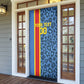 DR Congo Basketball Custom Door Cover Come On Leopards Skin Pattern