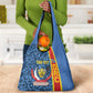 Afro Basketball Custom DR Congo Grocery Bag Come On Leopards Skin Pattern - African Pride