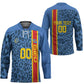 DR Congo Basketball Custom Hockey Jersey Come On Leopards Skin Pattern