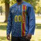 DR Congo Basketball Custom Hockey Jersey Come On Leopards Skin Pattern