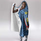 Afro Basketball Custom DR Congo Hooded Blanket Come On Leopards Skin Pattern - African Pride