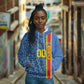 Afro Basketball Custom DR Congo Hoodie Come On Leopards Skin Pattern - African Pride