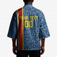 DR Congo Basketball Custom Kimono Come On Leopards Skin Pattern