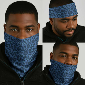 Afro Basketball DR Congo Neck Gaiter Come On Leopards Skin Pattern - African Pride