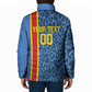 DR Congo Basketball Custom Padded Jacket Come On Leopards Skin Pattern