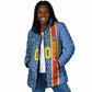 DR Congo Basketball Custom Padded Jacket Come On Leopards Skin Pattern