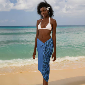 Afro Basketball Custom DR Congo Sarong Come On Leopards Skin Pattern - African Pride