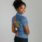 Afro Basketball Custom DR Congo Women Polo Shirt Come On Leopards Skin Pattern - African Pride