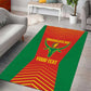 Afro Basketball Custom Madagascar Area Rug Come On Angel Manzano - African Pride