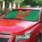 Madagascar Basketball Custom Auto Sun Shade Come On Angel Manzano